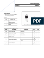 Silicon NPN Power Transistors: Inchange Semiconductor Product Specification