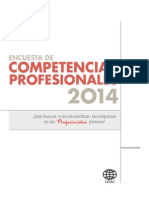 Cidac - Encuesta de Competencias Profesionales 2014