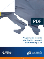 Programas de Fomento y Facilitación Comercial Entre México