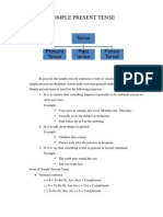 Simple Present Tense Kelompok 1