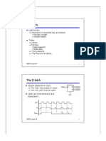 Last Lecture: Introduction To Sequential Logic and Systems