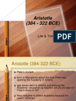 Aristotle (384 - 322 BCE) : Life & Times