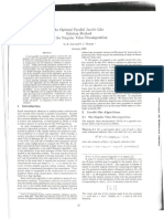 An Optimal Parallel Jacobi-Like Solution Method For The Singular Value Decomposition