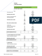 Plumbing Calculation For BMW