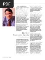 The New Progressive Agenda: Peter Mandelson