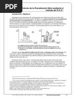 Calculo de La Precipitacion Neta