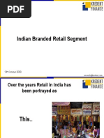 KBSL - Branded Retail Sector