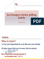 Safety Training Hydrojetting of Exchangers General