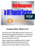 Conduct Risk: How To Build An Effective Framework