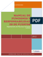 Manual de Funciones y Responsabilidades