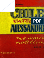 Chile Entre Dos Alessandri. Memoria Política. T.II.