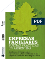 Empresas Familiares - Buenas Prácticas en Argentina