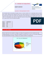 Comenius Project. United by Reading: Readership Survey