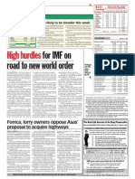 Thesun 2009-10-12 Page15 High Hurdles For Imf On Road To New World Order