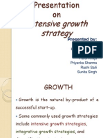 Intensive Growth Strategy