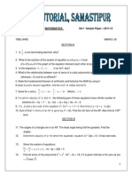 10th Sa-1 Mathematics Sample Paper 2012-11