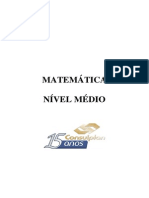 Apostila Matemática Nível Médio