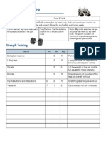 PE Workout Log