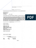 Zachary Adams' Criminal History, Provided by TBI