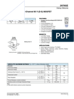 Vishay Siliconix: Features Product Summary