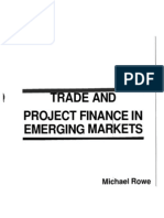 (Michael Rowe) Trade and Project Finance in Emergi