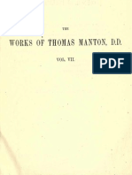 The Complete Works of Thomas Manton, D.D. Vol 7