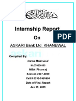 Internship Report Askari Bank Ltd. 2009