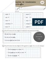 Evaluation Vocab Ce2 p1 Contraires Prc3a9fixes Suffixes