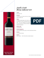 Jacobs Creek Classic Shiraz Cabernet 2011