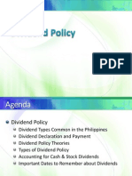 Dividend Policy