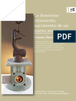 LO FEMENINO CONSCIENTE, Nacimiento de Un Nuevo Arquetipo. Connie Zweig. Arteresponsable.