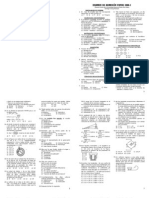 Examen Admisión 2000 I