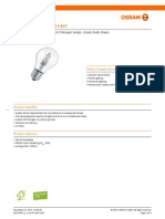 Osram Halogen Lamp Datasheet