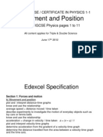 Igcse 11 Movement&Position