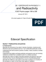 Igcse 71 Atoms&Radioactivity