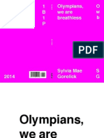 Sylvia Mae Gorelick - Olympians, We Are Breathless