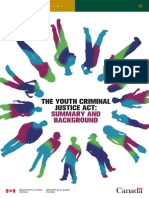 Youth Criminal Justice Act Explained