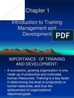 Chapter 1 Introduction To Training Management and Development