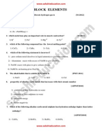 S Block Elements 10