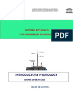 Cec 102 Practical - Introductory Hydrology