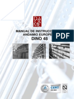 Andamios Dino48 Manual PDF