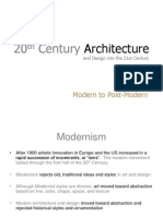 20th Century Architecture