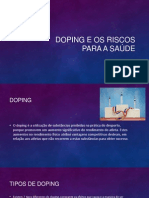 Doping e Os Riscos para A Saúde