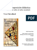 La Transposicion Didactic A - Chevallard - noPW