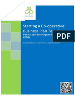 ICOS New Co Op Business Plan Template