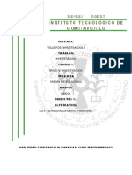 Unidad 1 Tipos de Investigacion - Profe. Palavisini. TAREA 2.