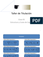 Clase 05 Estructura y Costo de Capital