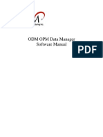 ODM Data Manager Manual v1.0.7