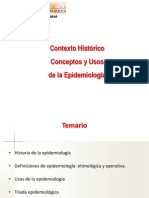 Epidemiologia - Contexto Historico