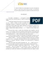 Prédio em Propriedade Horizontal. Divergencia de Areas Entre Registo e Matriz. Irrevelância Na Qualificação em Factos Relativos A Fracções Autónomas - RP159-2011